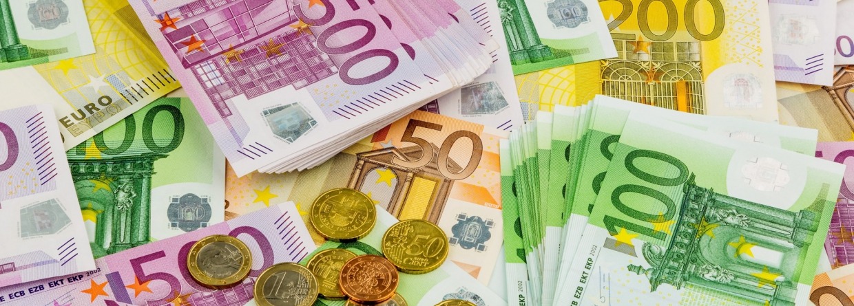 Euro geldbiljetten