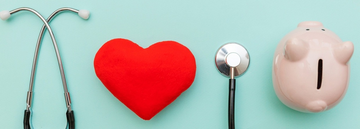 Geneeskunde apparatuur dokter stethodcoop spaarvarken
